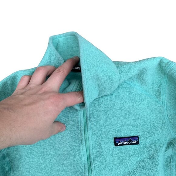 VINTAGE Patagonia Half Zip Better Sweater Blue Small - Picture 4 of 4